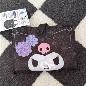 NWT Sanrio Kuromi Reusable Shopping Bag | Eco-Friendly Foldable Tote
